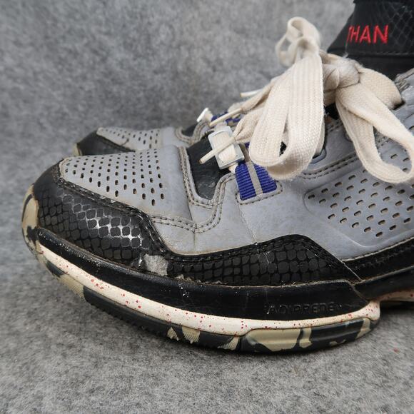 Adidas Shoes Mens 9 Athletic Trainers Basketball Sneakers Mid Damian Lillard - Picture 5 of 13